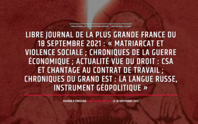 Alain Pascal et Sylvain Durain sur Radio Courtoisie : Matriarcat, sacrifice, islam, Zemmour