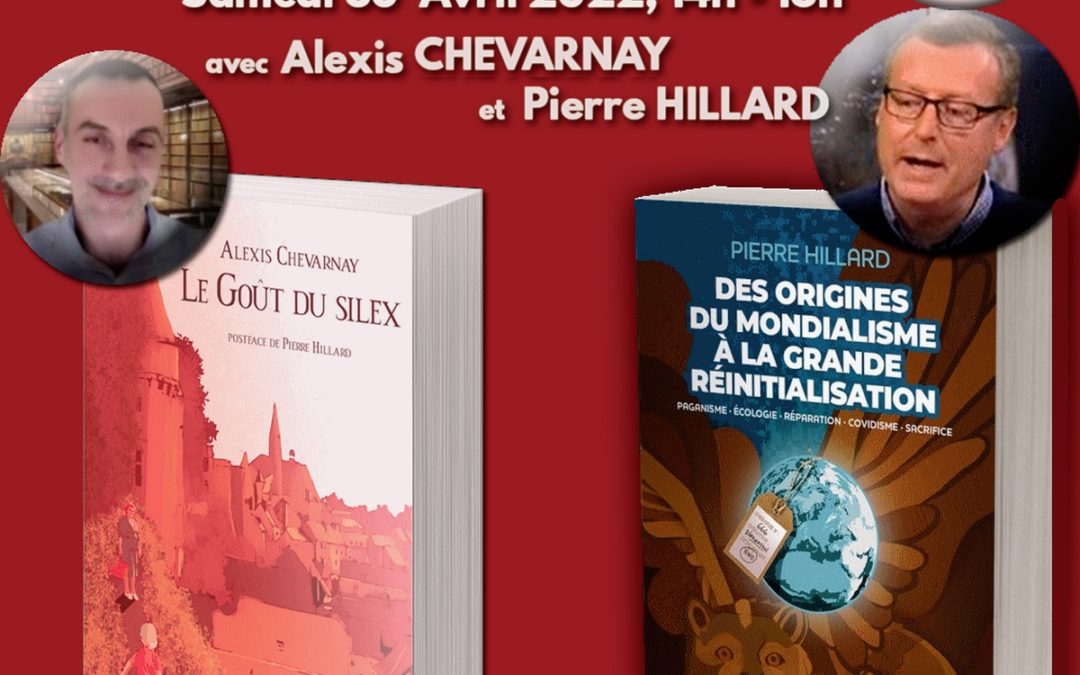 Pierre Hillard et Alexis Chevarnay en dédicace à Nancy le 30 avril 2022