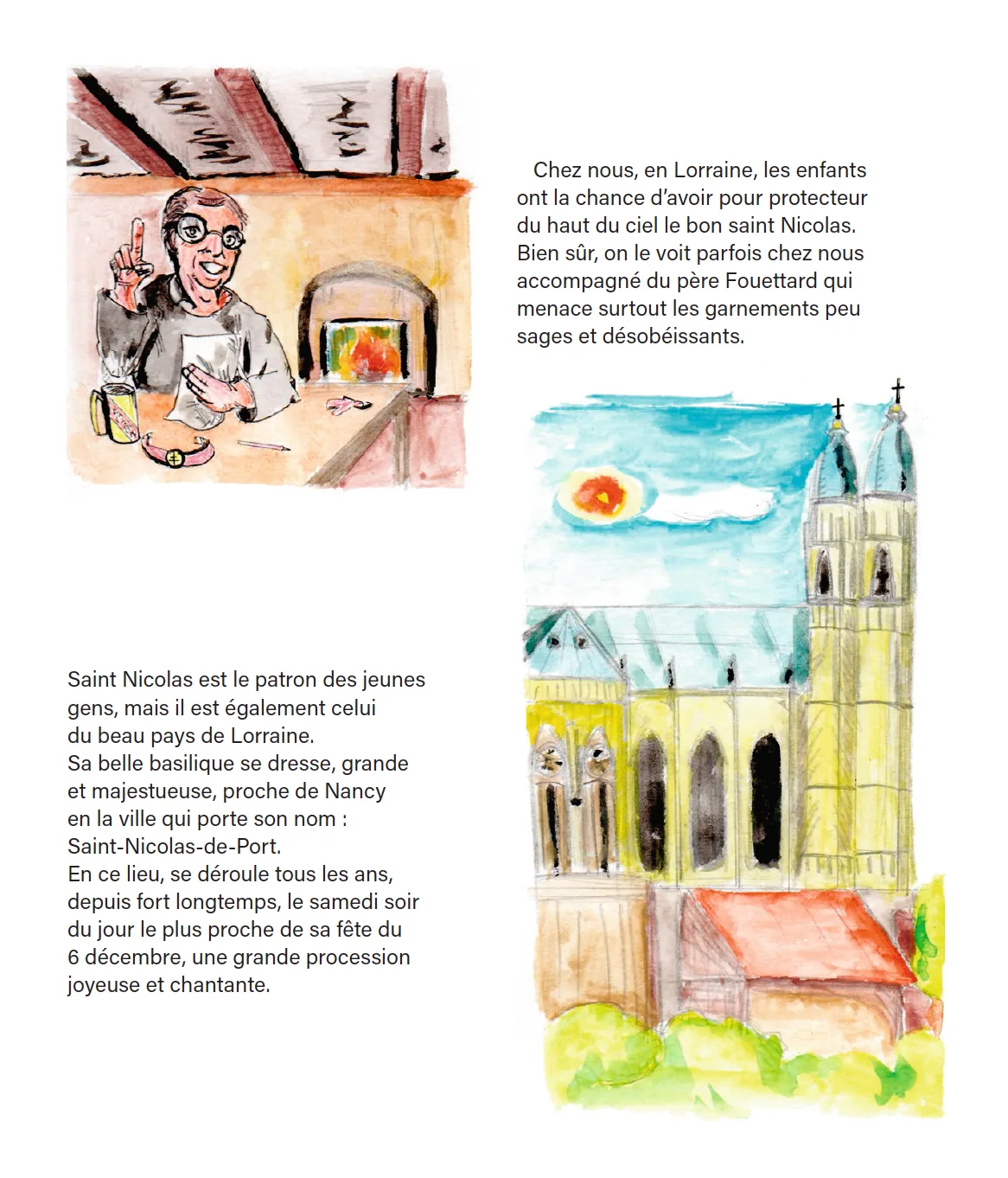 L’Histoire de la Lorraine racontée aux enfants. Saint Nicolas, Protecteur des Lorrains