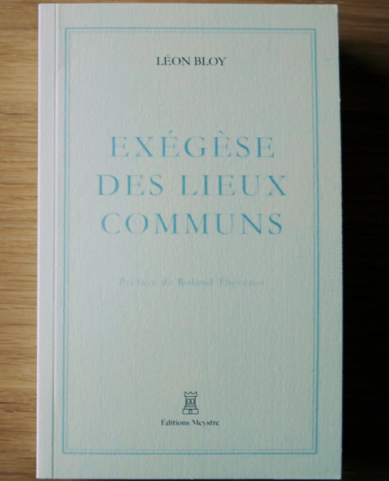 Exégèse des Lieux Communs | Léon Bloy