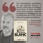 Le suprémacisme blanc : Peuples autochtones et Great Reset
