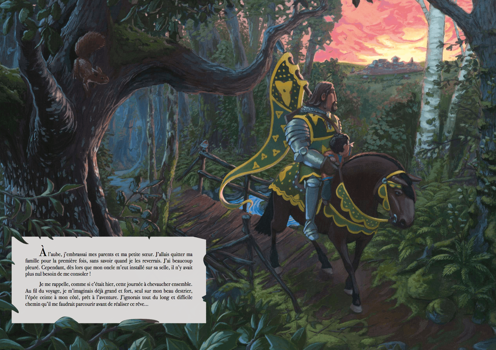 Livre jeunesse chevalier – Manuel pour apprenti chevalier – Image 3