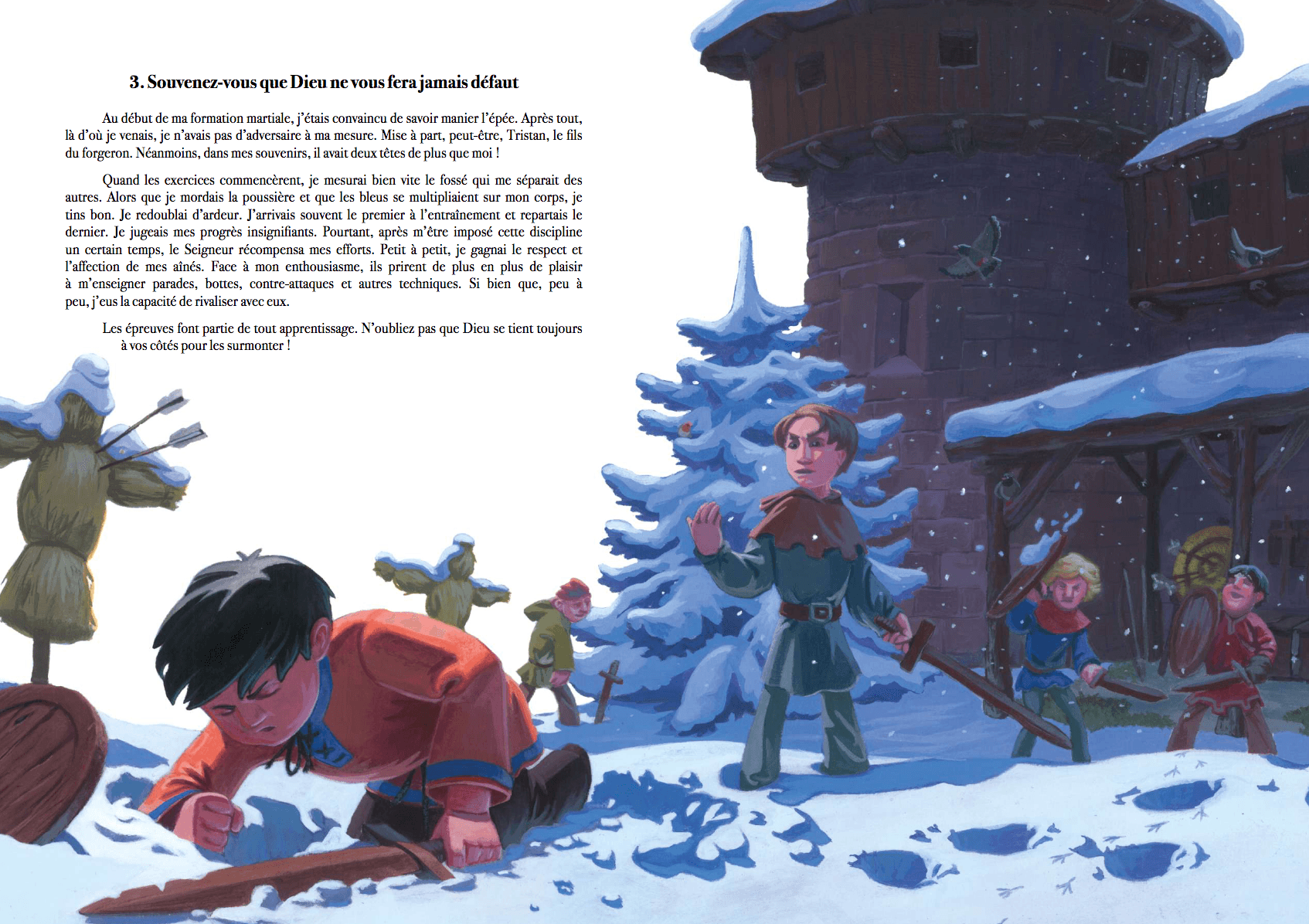 Livre jeunesse chevalier – Manuel pour apprenti chevalier – Image 4