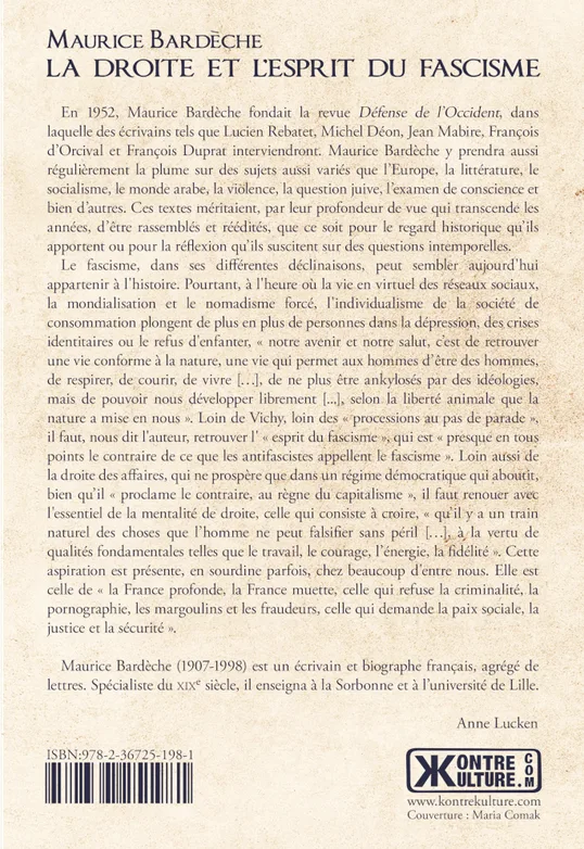 La Droite et l’Esprit du Fascisme