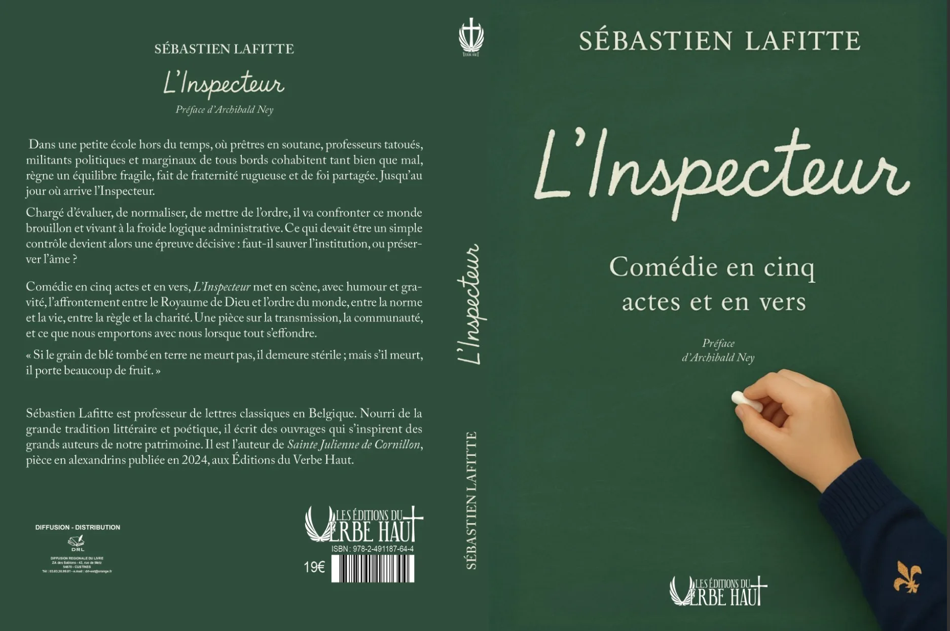 L’Inspecteur – comédie théâtrale en vers | Sébastien Lafitte