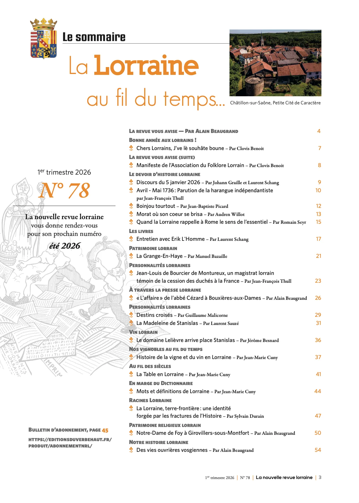 La Nouvelle Revue Lorraine 78