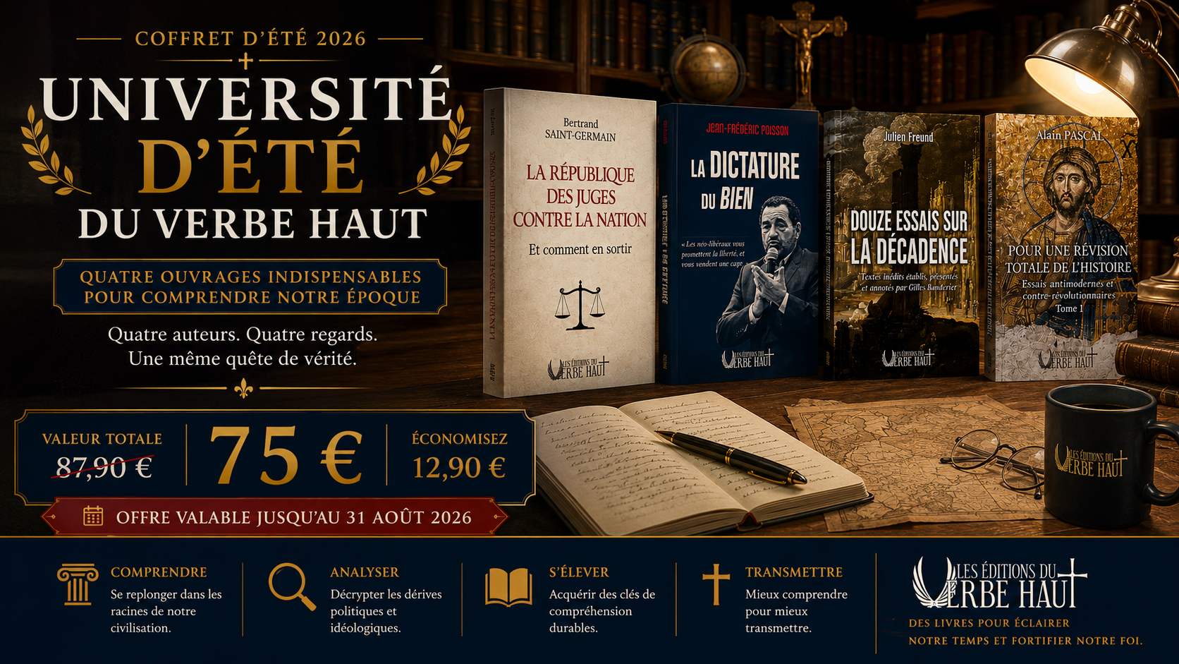 Coffret Université d’été du Verbe Haut